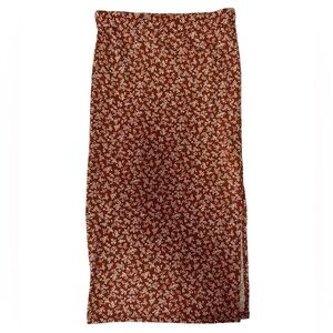 Mahina fitted midi skirt